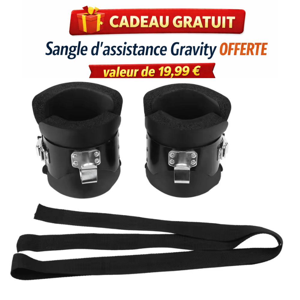 SpineLift™ Bottes d’inversion pour décompresser la colonne vertébrale et soulager le dos